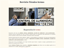 Tablet Screenshot of geiser.reparacion-termo.com