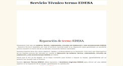 Desktop Screenshot of edesa.reparacion-termo.com