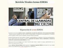 Tablet Screenshot of edesa.reparacion-termo.com